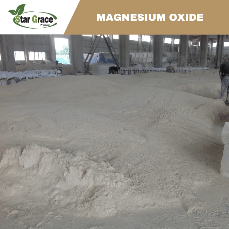 Caustic Calcined Magnesite Powder for Emery Stone
